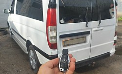 Заміна замка запалювання і новий ключ для Mercedes Vito(W639) 2012 року